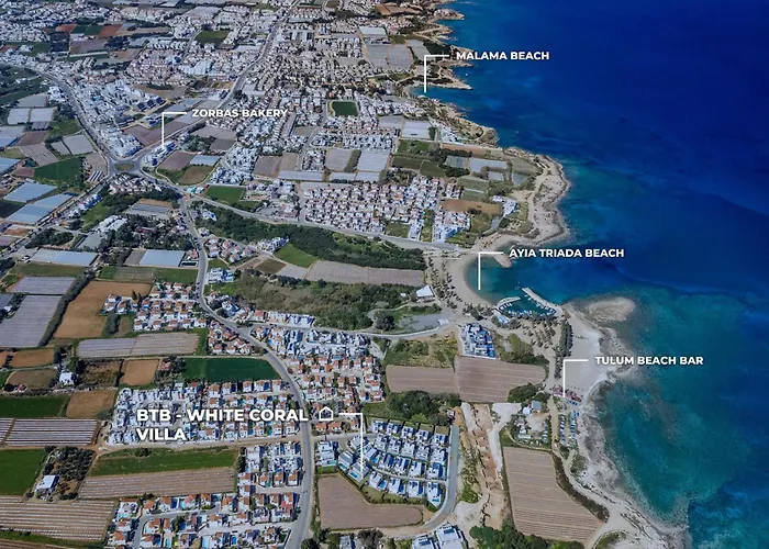 Vila By The - White Coral Protaras