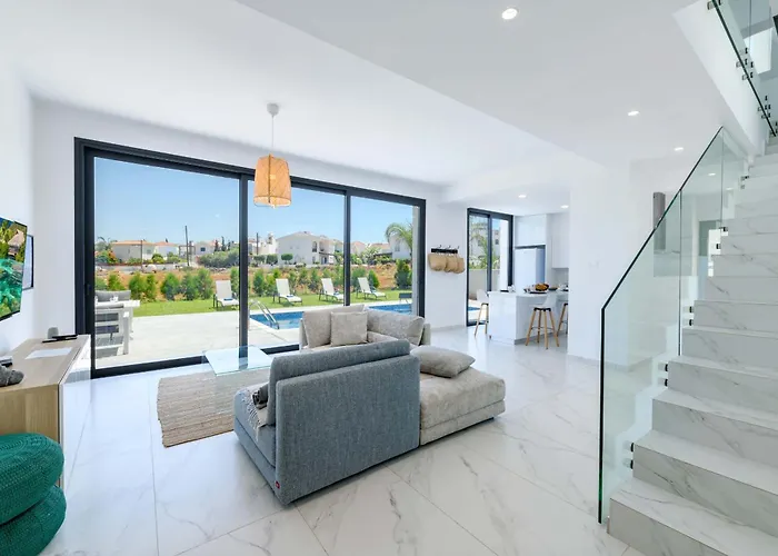 By The - White Coral Villa Protaras